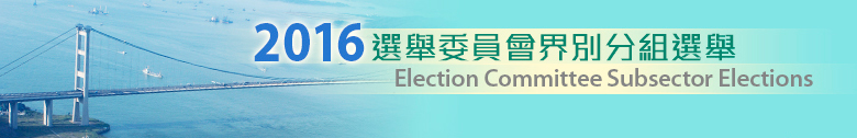 2016 Election Committee Subsector Elections