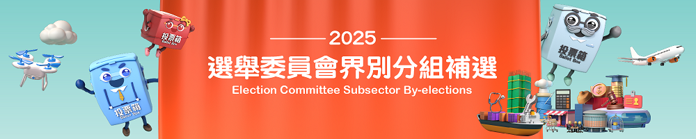 2025 Election Committee Subsector By-elections - Home