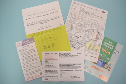 Poll cards and related information