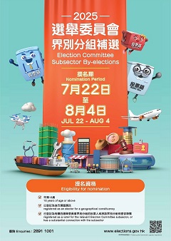 2025 Election Committee Subsector By-elections (Nomination period)
