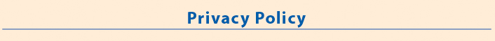 Privacy policy