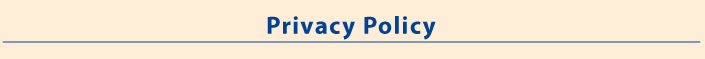 Privacy Policy