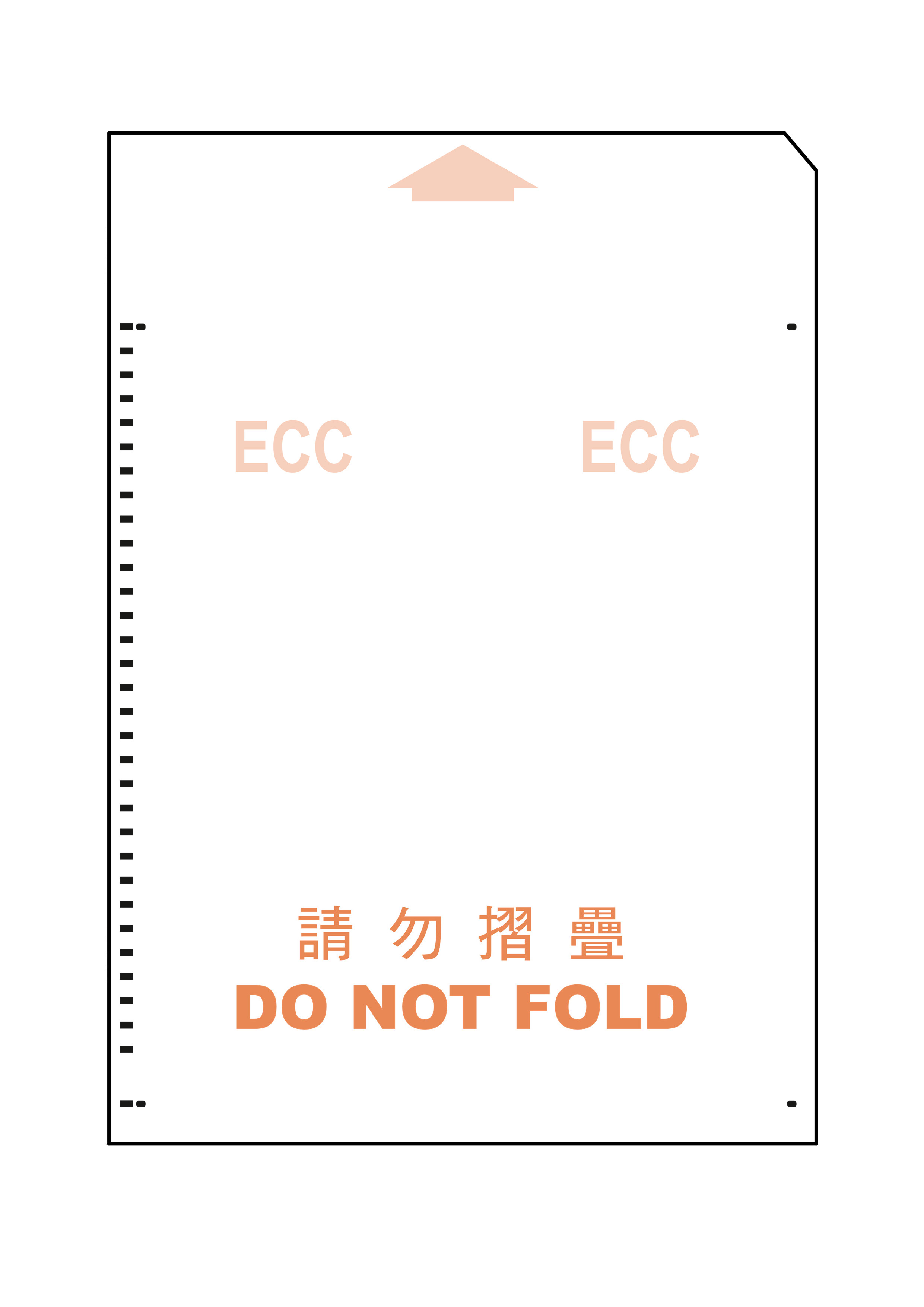 選舉委員會界別選票設計 (背面)