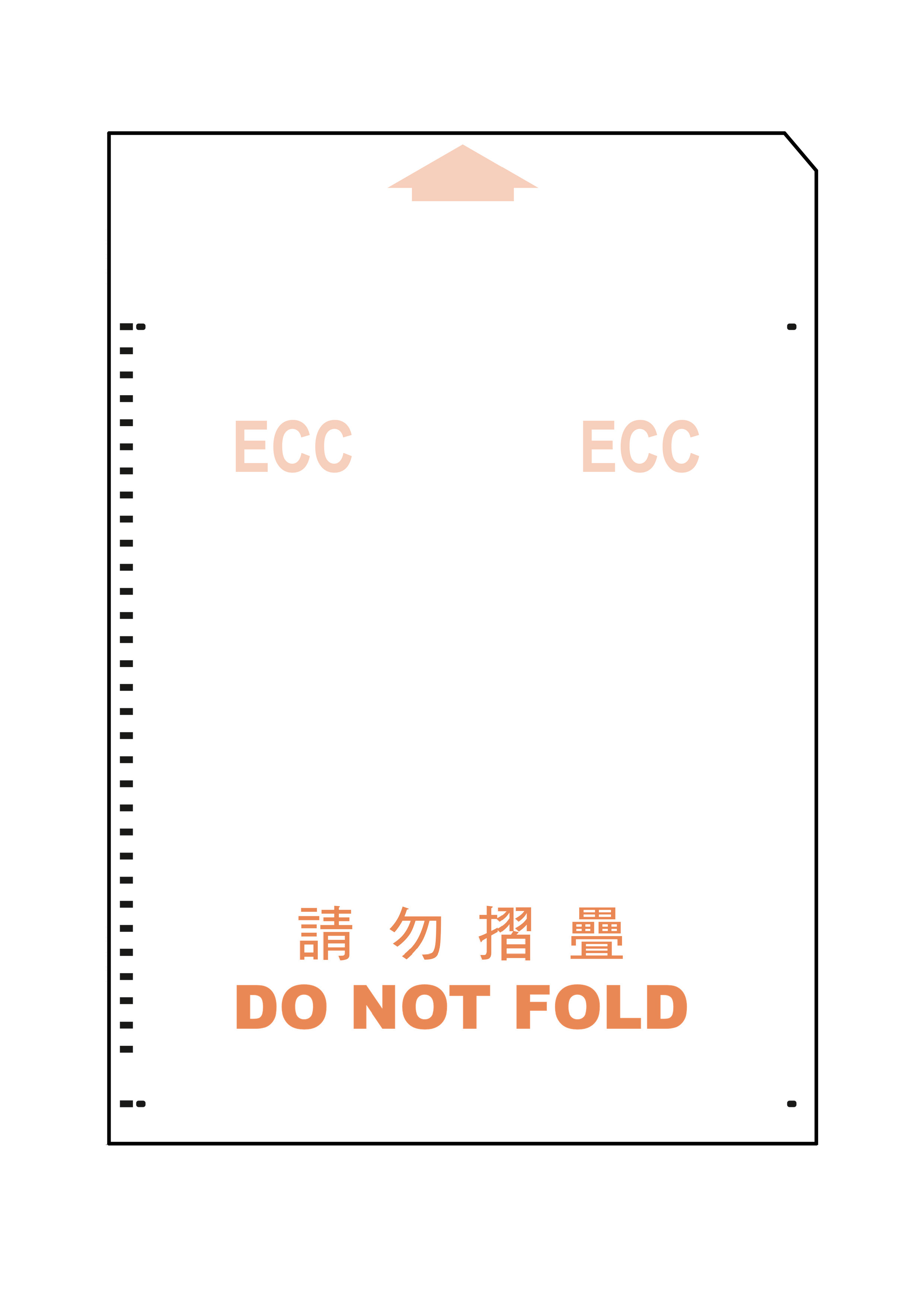 选举委员会界别选票设计 (背面)